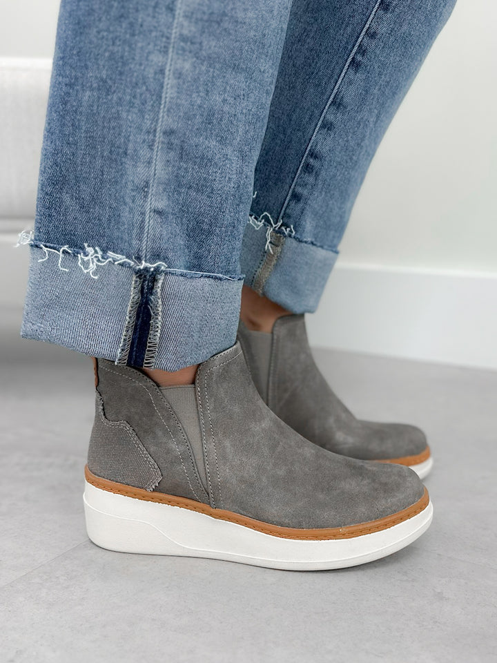 Charming Wedge High Top in Charcoal Shimmer by Blowfish