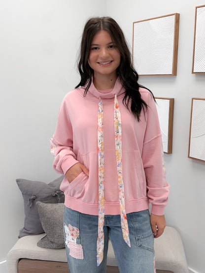 Drew Pullover in Pink