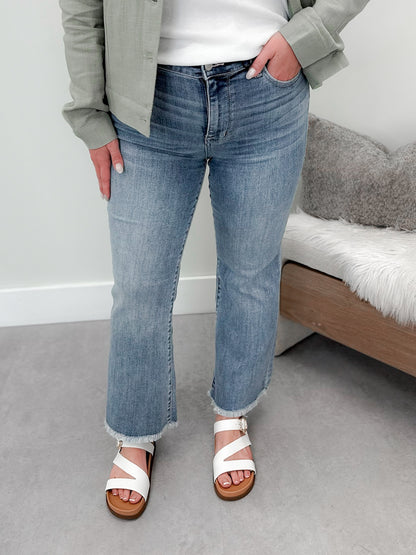 Kai Kick Flare Jeans by Judy Blue
