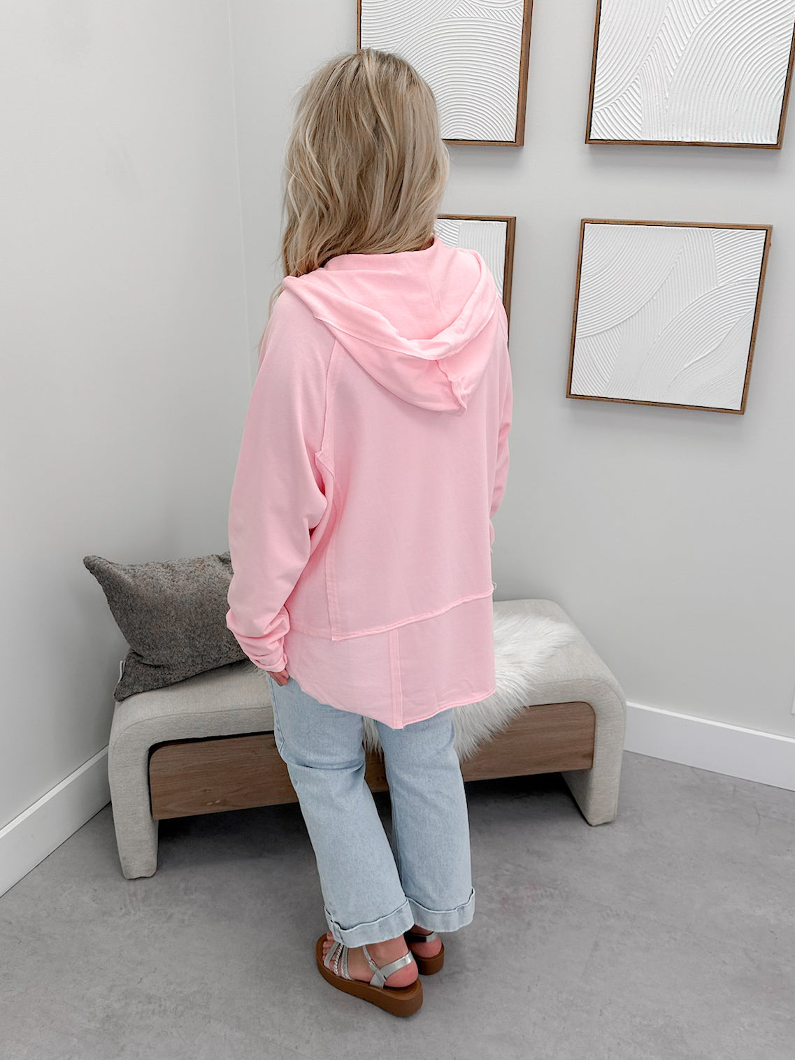 Sherra Hoodie in Pink