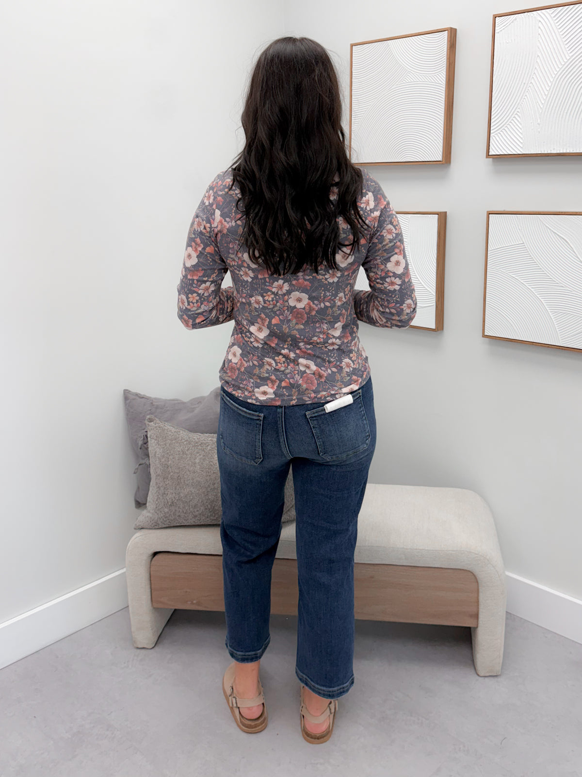 Alyssa Long Sleeve in Blushwood