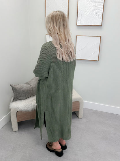 Callie Cardigan in Olive by Pol