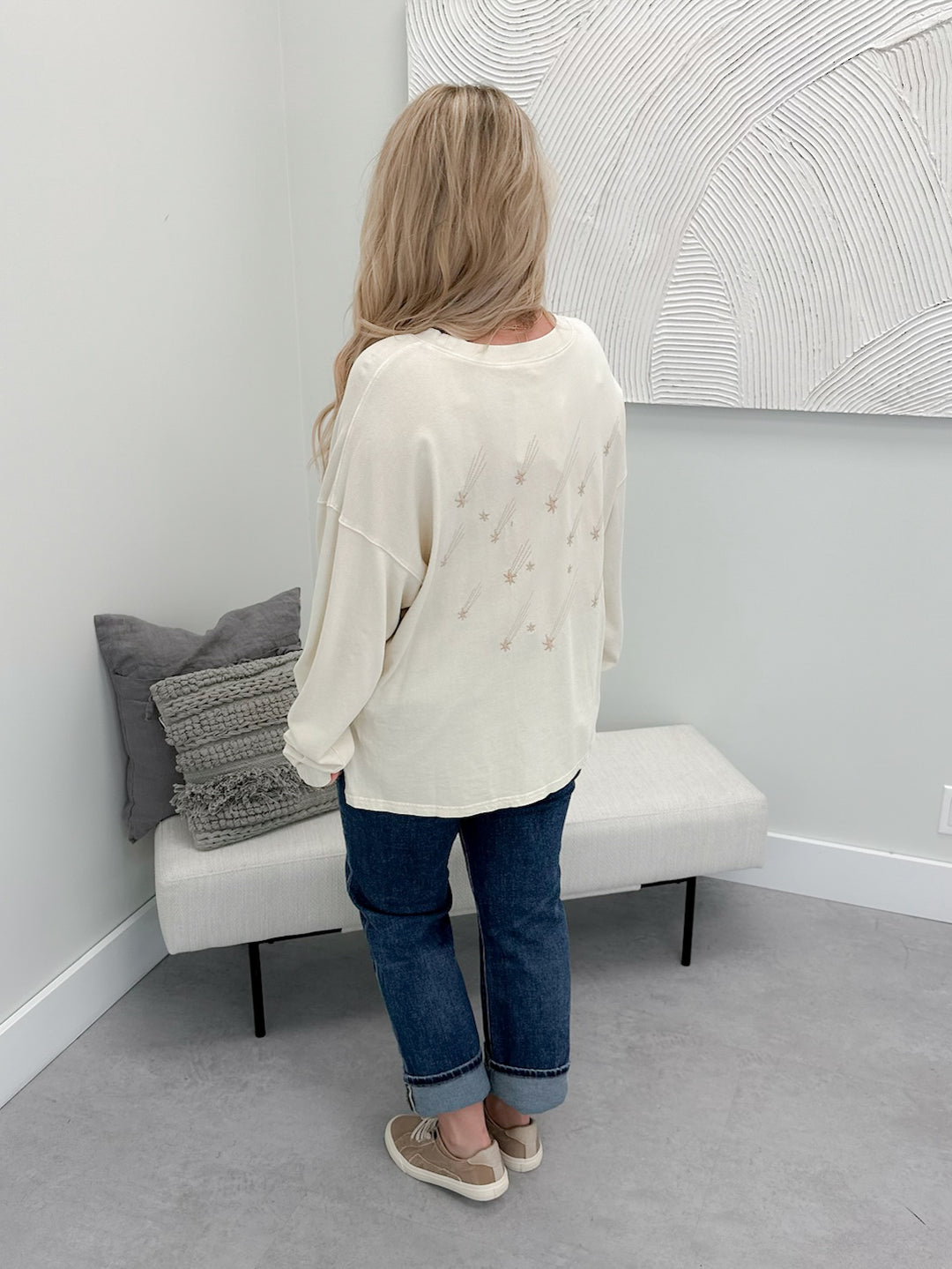 Starbright Long Sleeve in Ecru