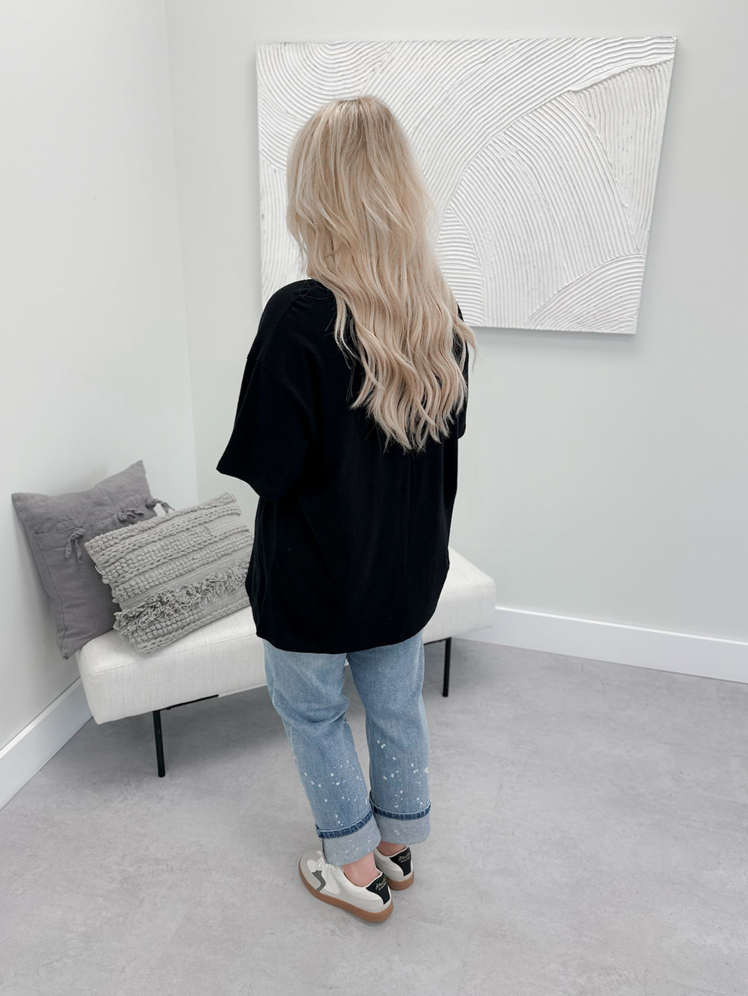 Lucky Tee in Black