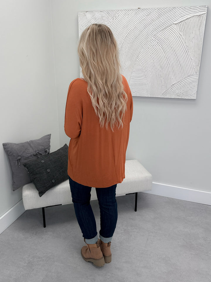 Shania Long Sleeve in Hazel