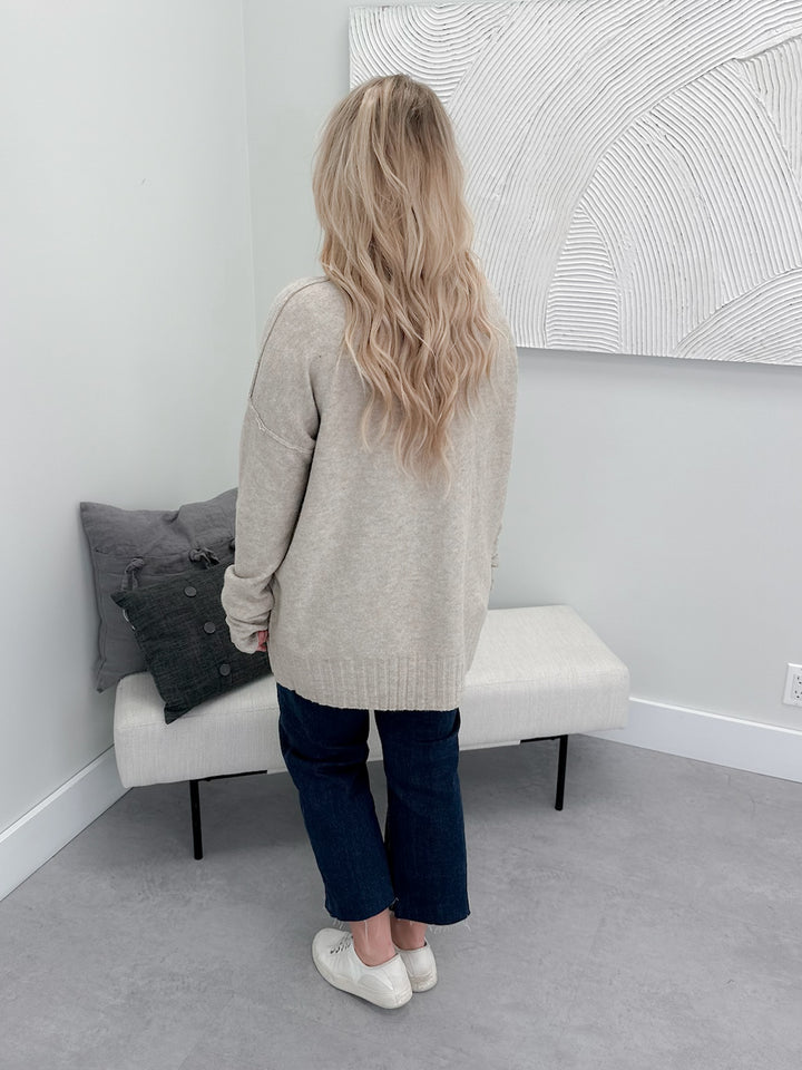 Misty Sweater in Taupe