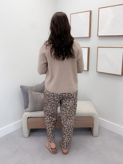 Vienna Cardigan in Taupe