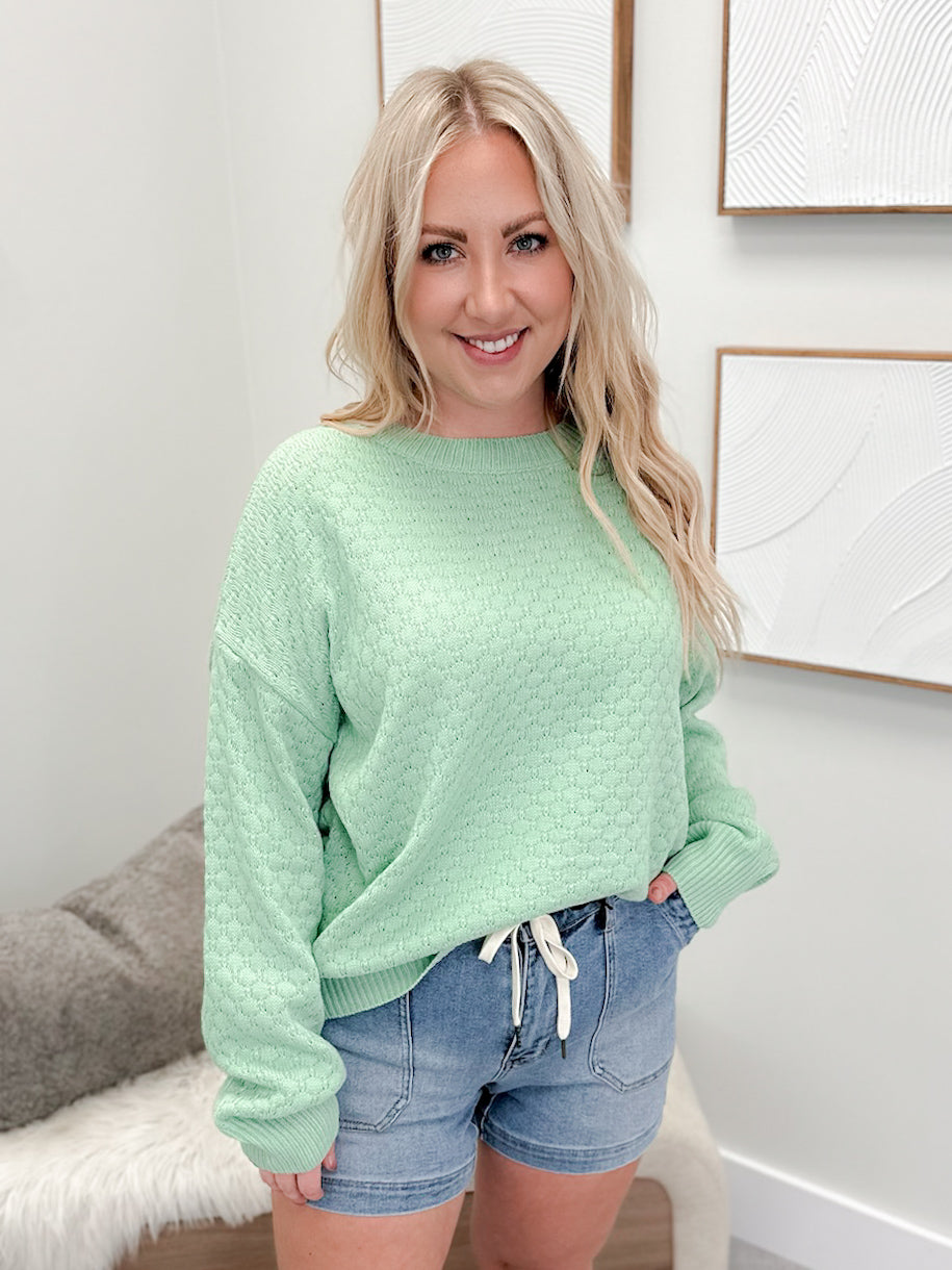 Heidi Sweater in Sage