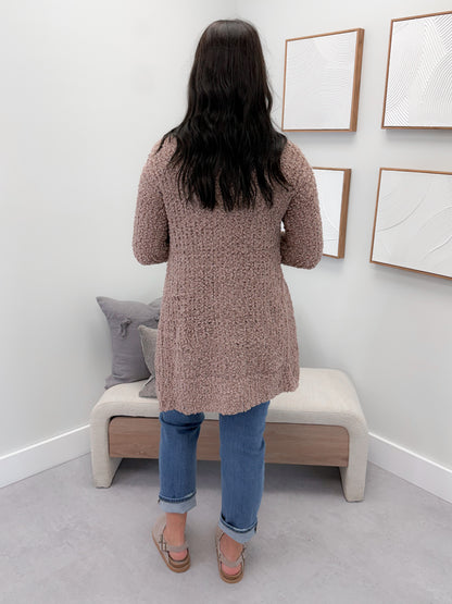 Talia Cardigan in Mocha