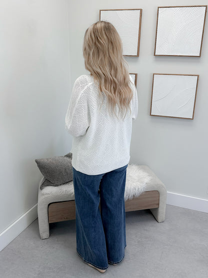 Missel Cardigan in Off White