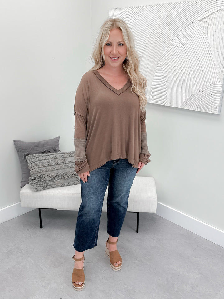Rio Long Sleeve in Mocha