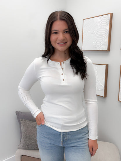 Sailor Long Sleeve in Ivory