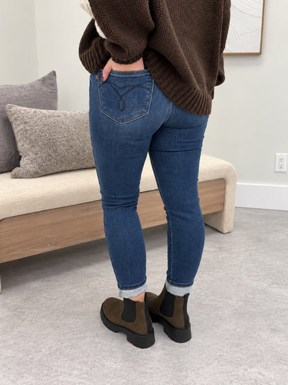 Thermal Lined Skinny Jeans by Judy Blue