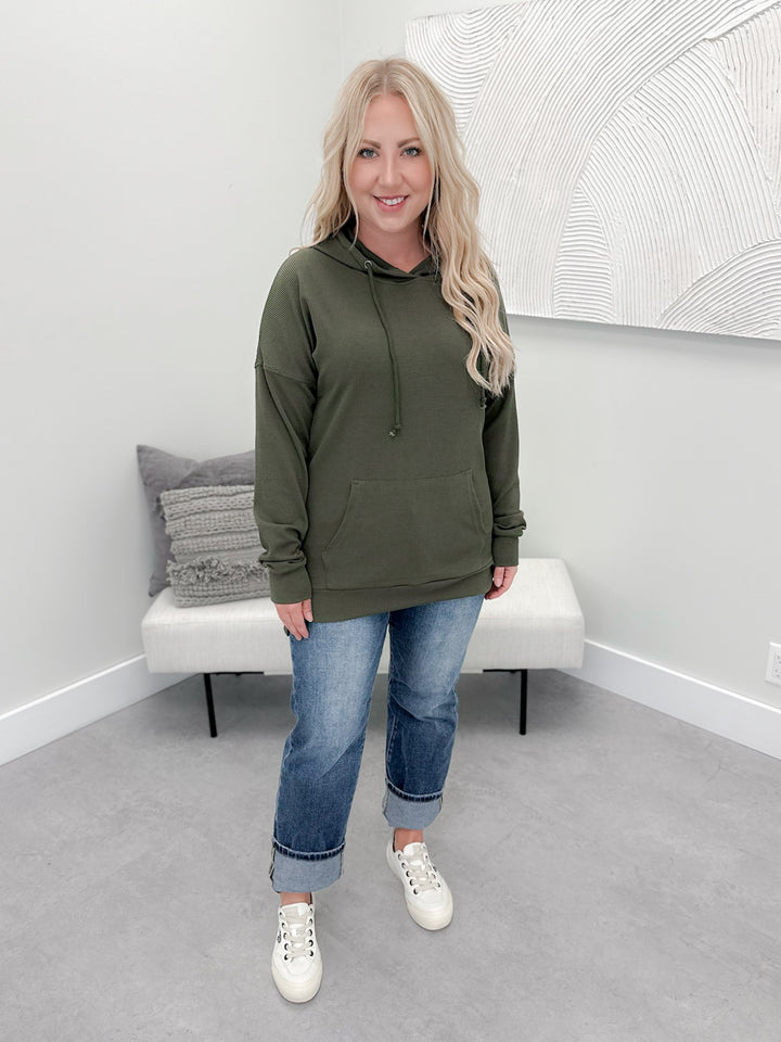 Collins Hoodie in Olive
