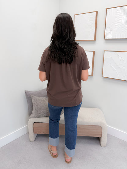 Jessie Tee in Espresso