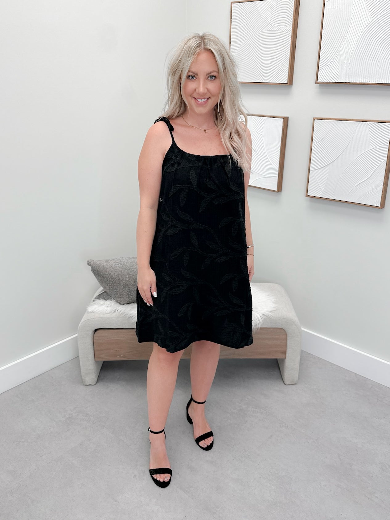 Raja Dress in Black