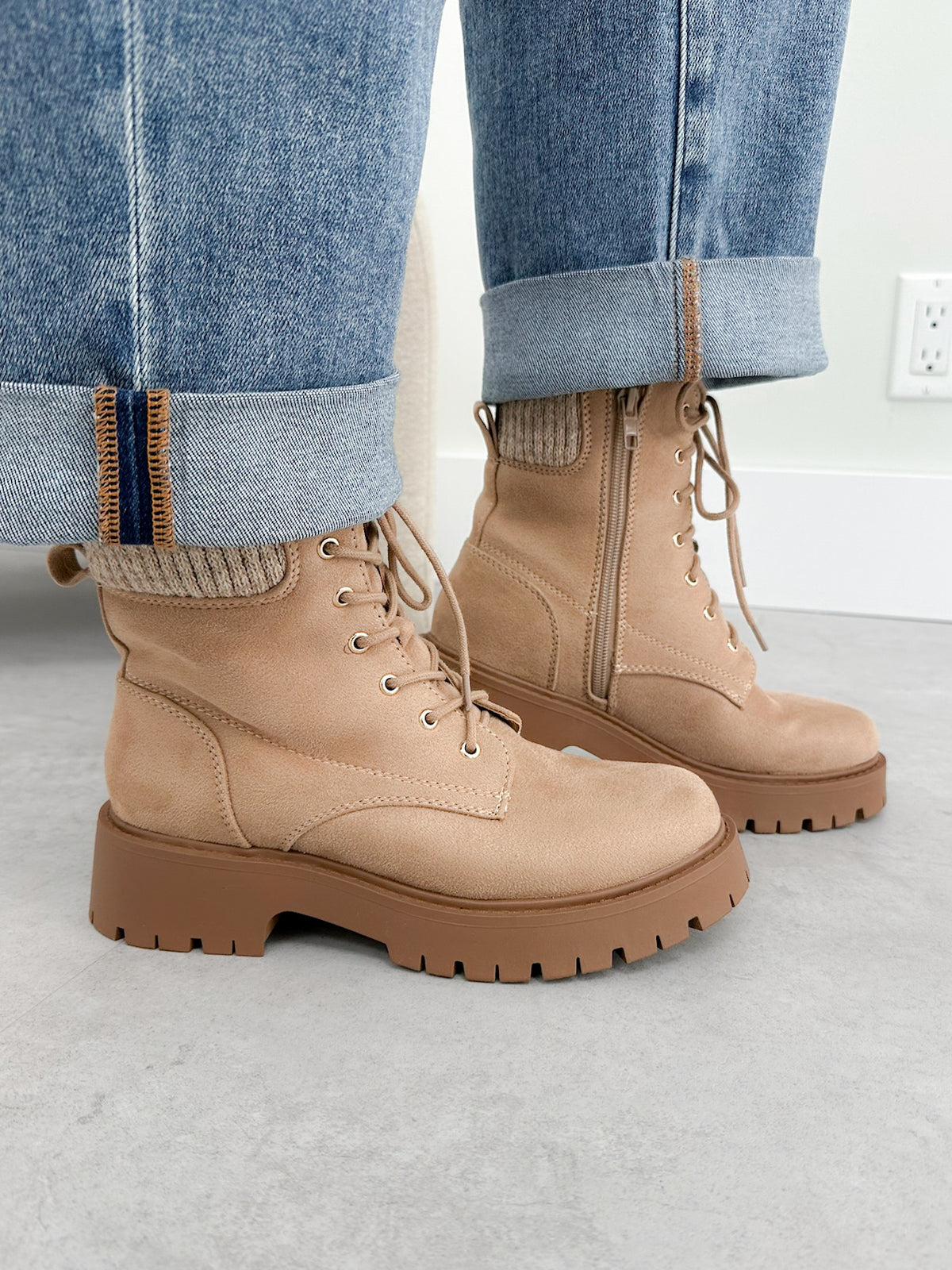 Garcia Boot in Taupe
