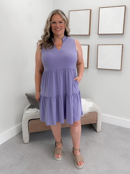 Sunkissed Dress in Lavender