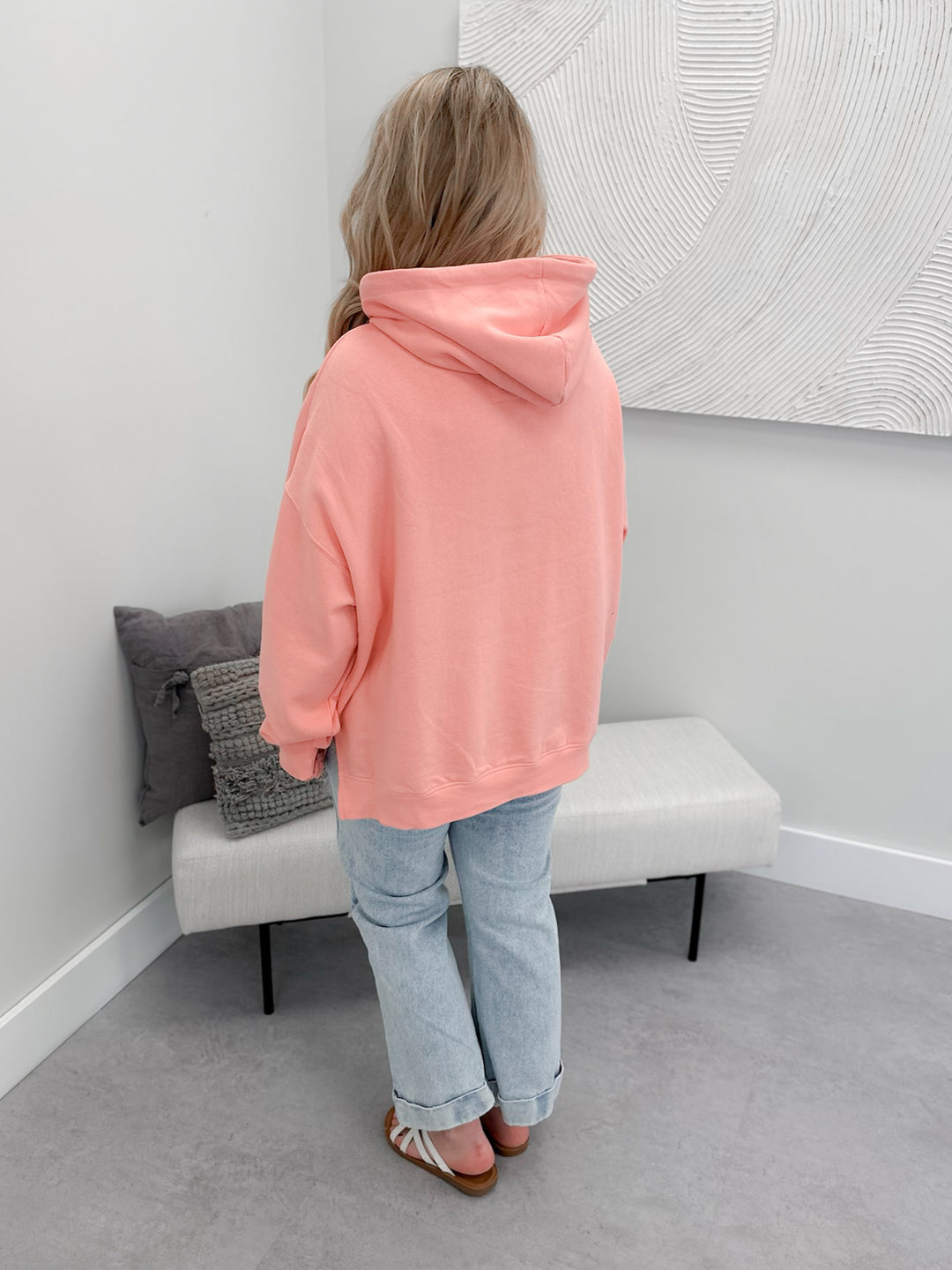 Edison Hoodie in Blush