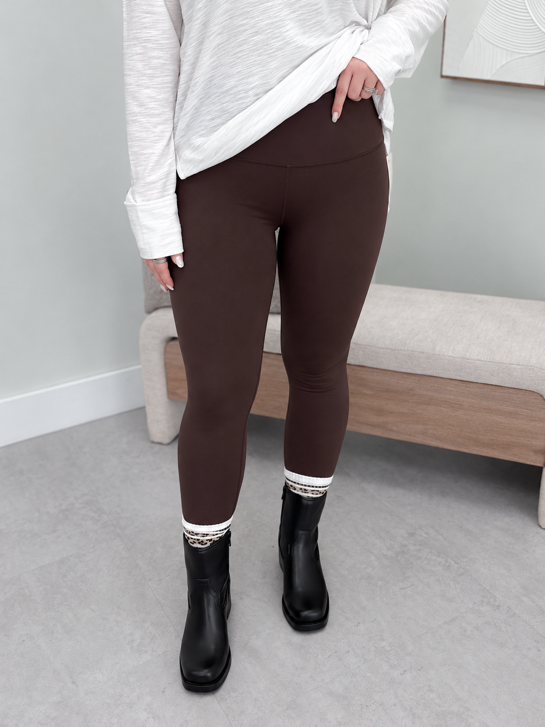 Dodd Leggings in Coffee Bean
