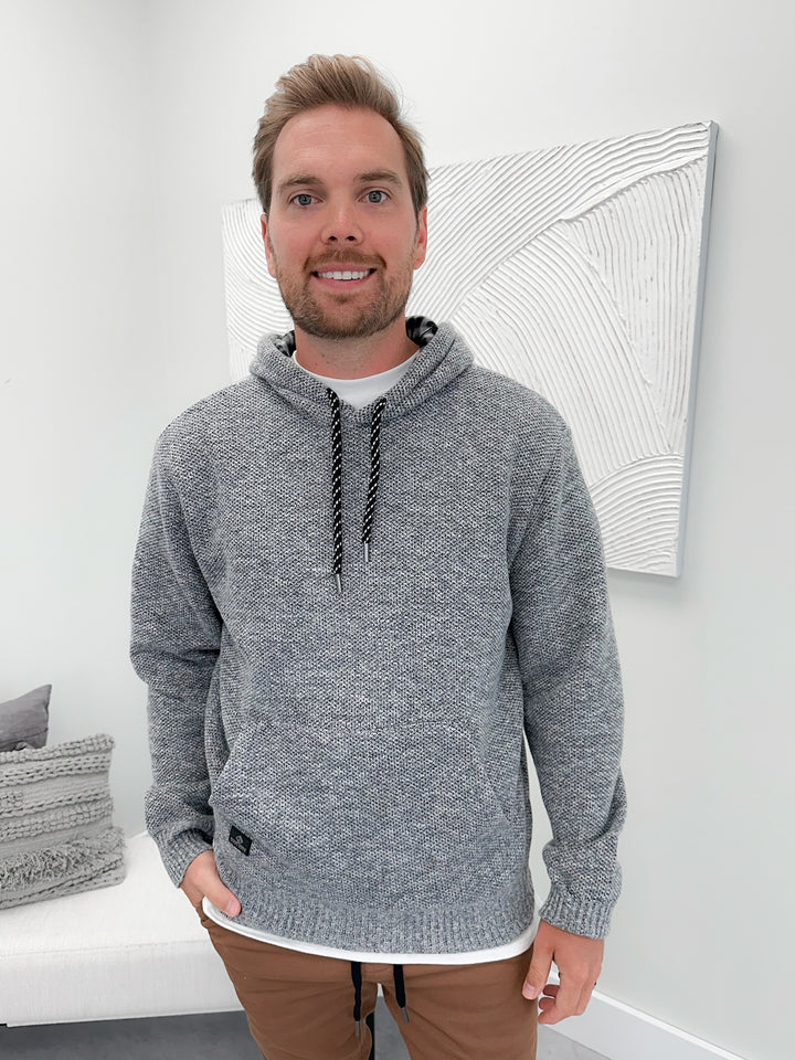 Mens Caldwell Hoodie in Grey