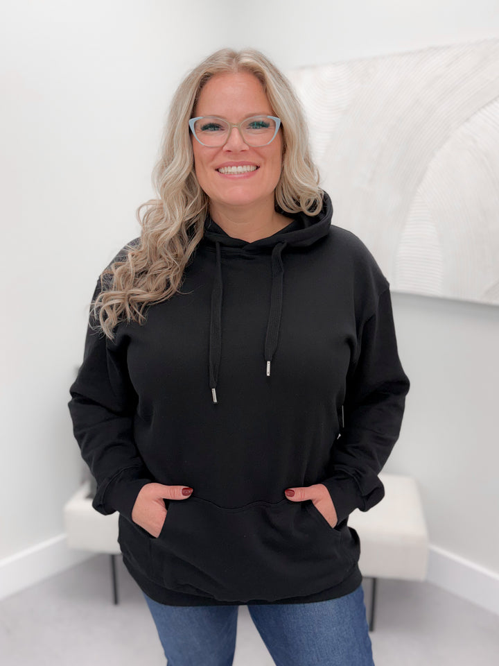 126 Hoodie in Black by Twenty Nine The Label