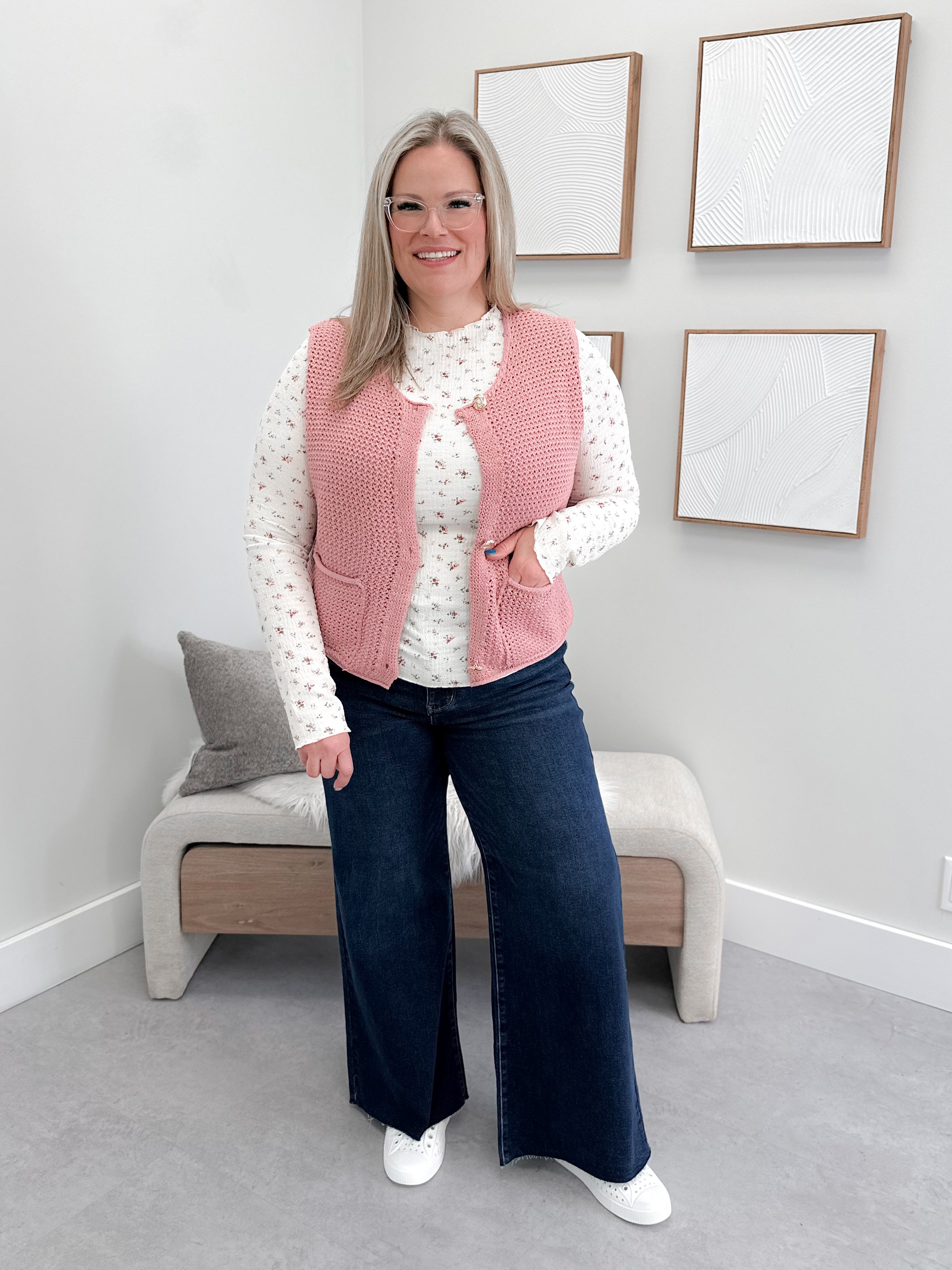 Marlee Cardigan in Mauve