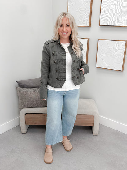 Ryland Tailored Band Jacket in Laurel Canyon by Free People