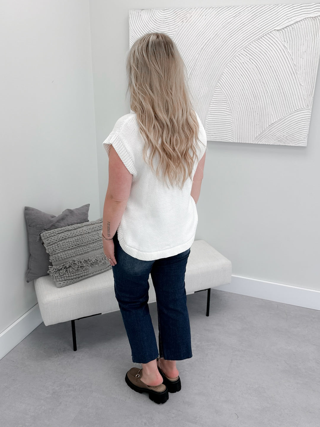 Fife Sweater in Cream