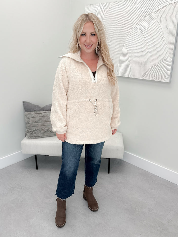 Townley Teddy Jacket Cream