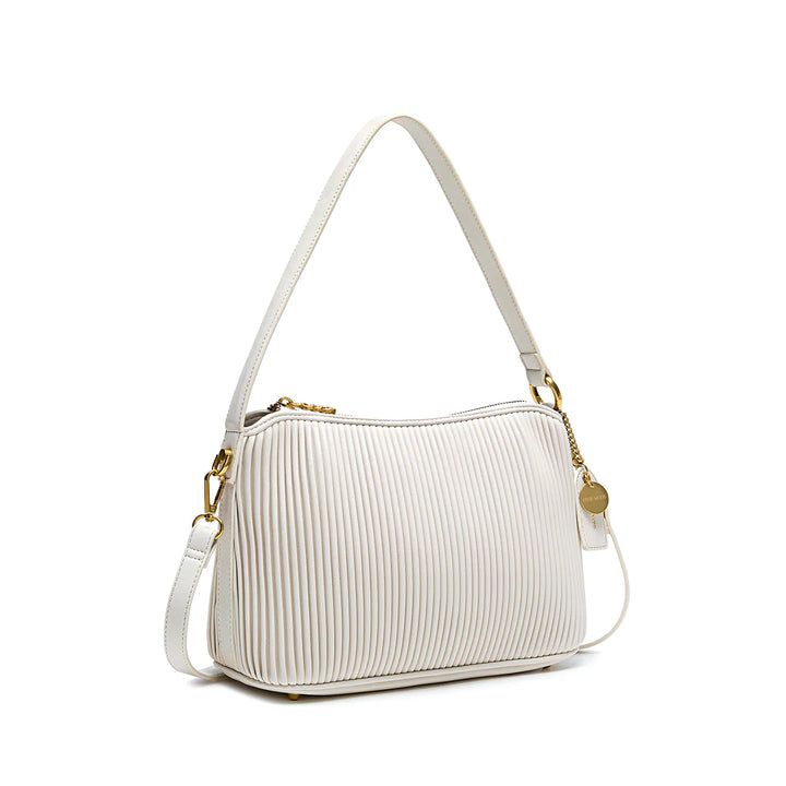 Ella Large Recycled Vegan Shoulder Bag by Pixie Mood
