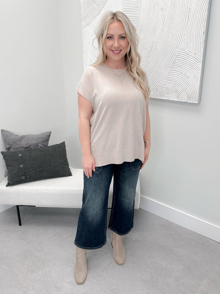 Traveler Top in Stone