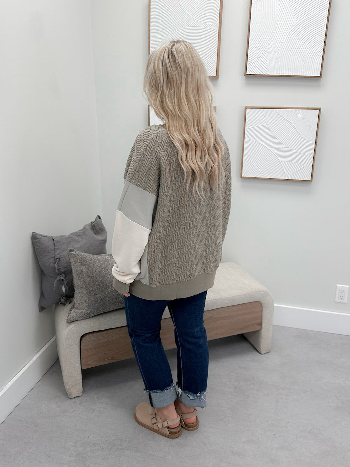 Graham Pullover in Olive
