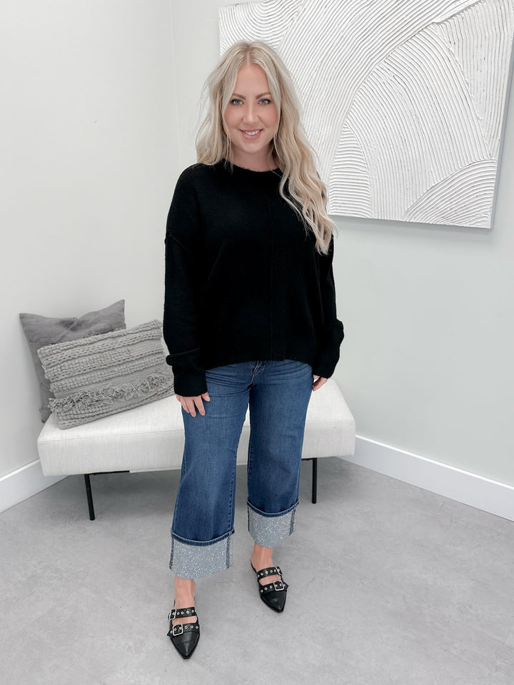 Cricket Sweater in Black
