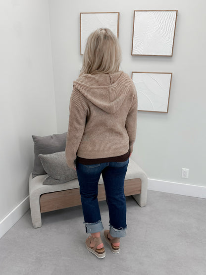 Lore Hoodie in Taupe