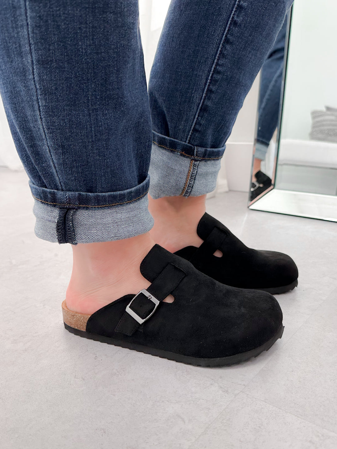 One For The Books Clogs in Black by Corkys