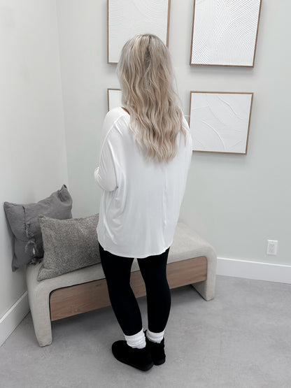 906 Long Sleeve by Twenty Nine The Label in White