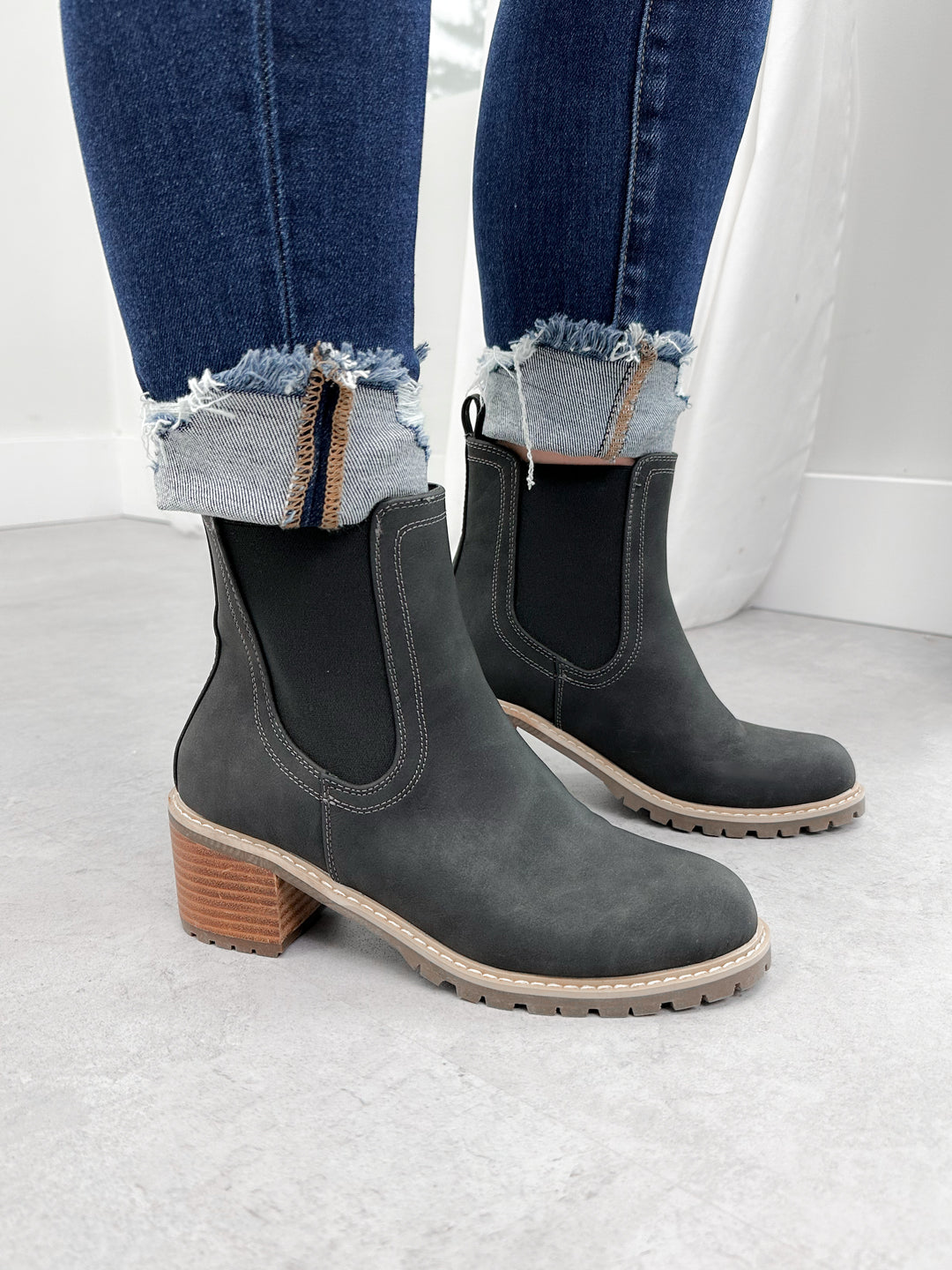 Doohickey Boots in Black by Corkys