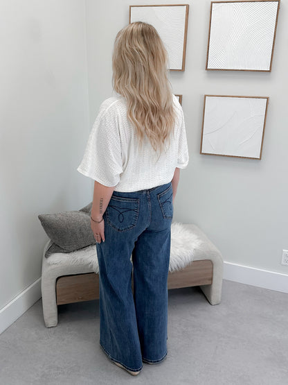 Maberly Top in Off White