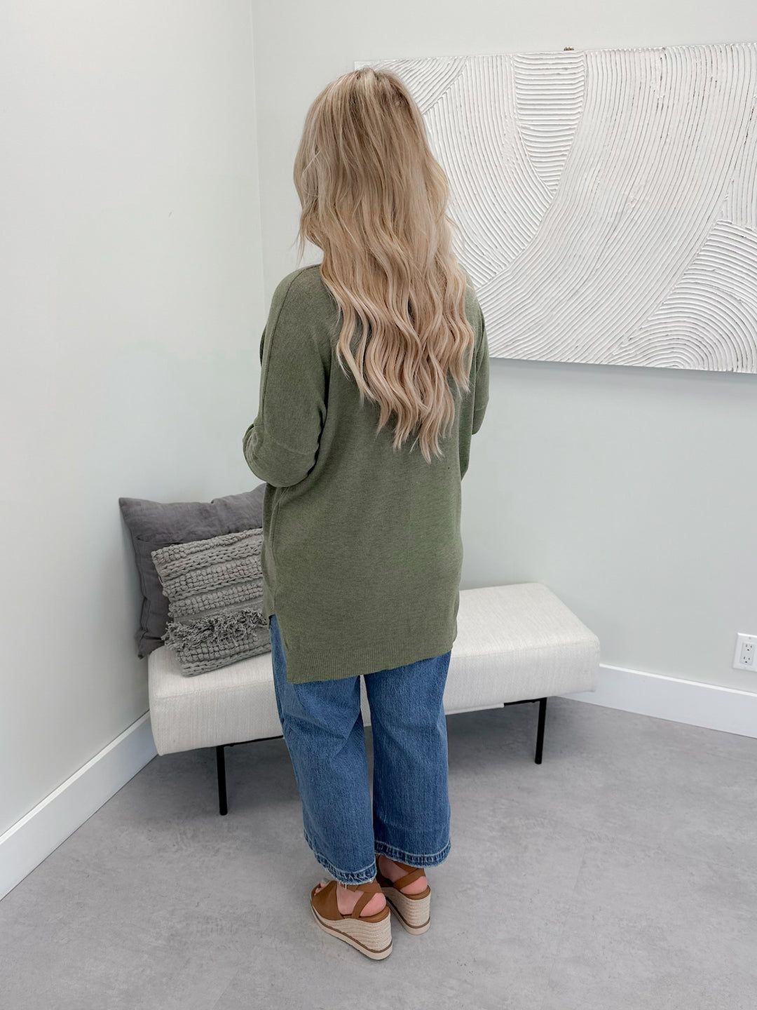 Dreamers Sweater in Olive