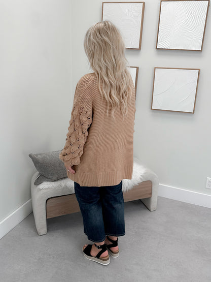 Banks Cardigan in Mocha