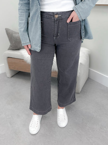 Foster Jeans in Charcoal