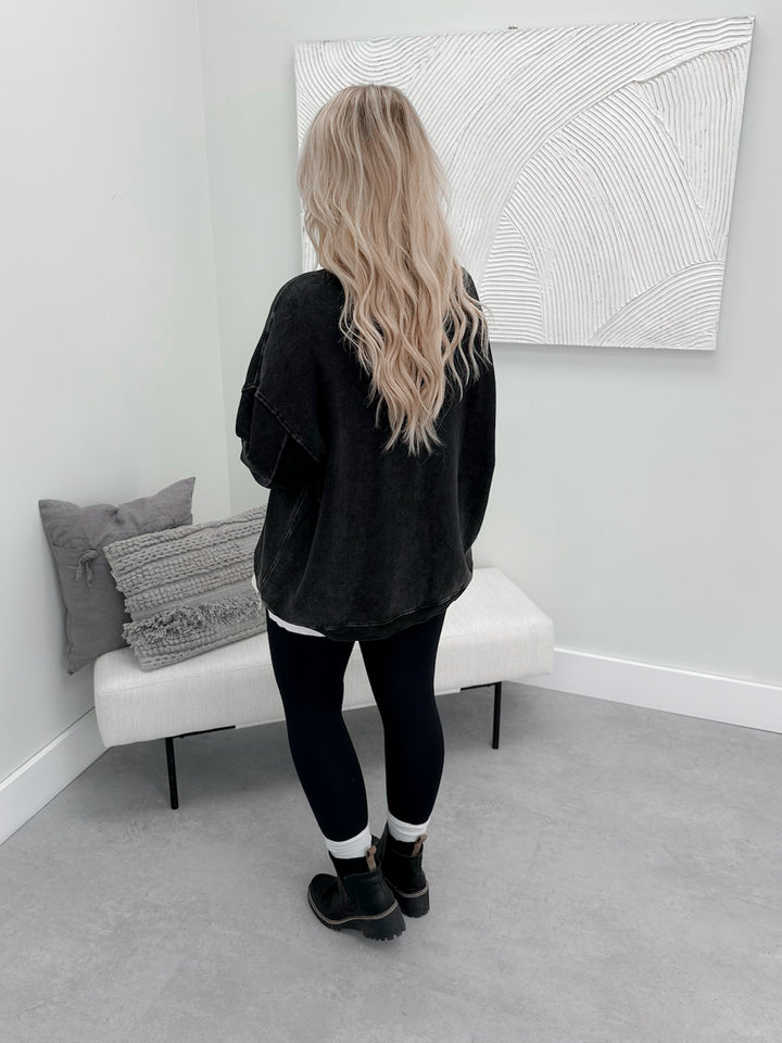 Kiara Pullover in Black