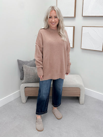 Aurora Sweater in Rose Gold
