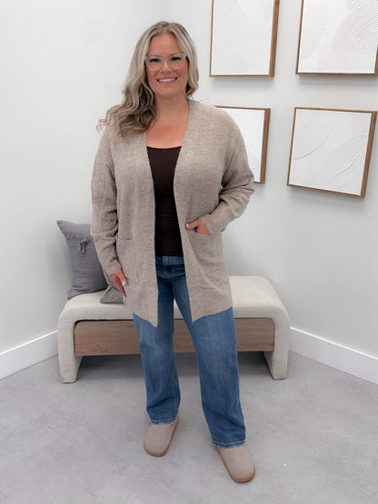 Tabitha Cardigan in Mocha
