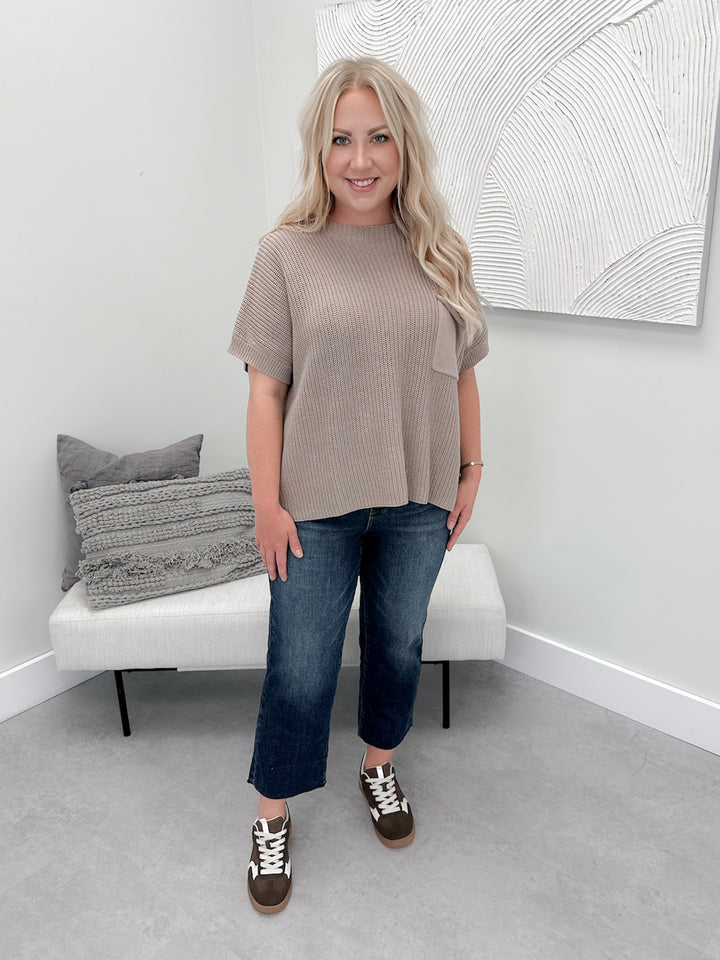 Obi Sweater in Mocha