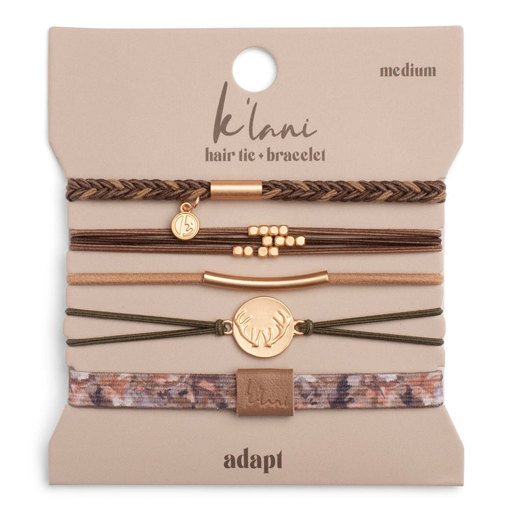 Adapt Hair Tie Bracelet Set by K'lani