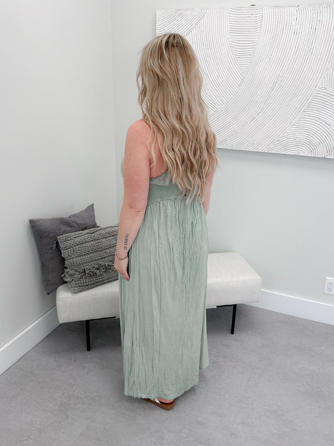 Iris Dress in Lily by Pol