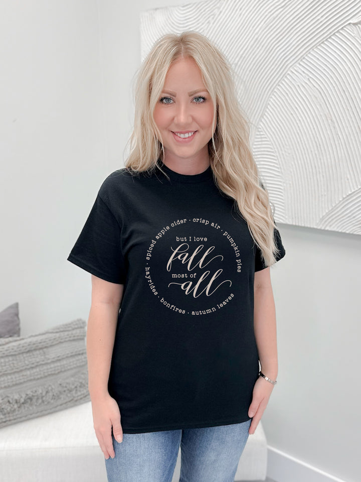 I Love Fall Graphix Tee