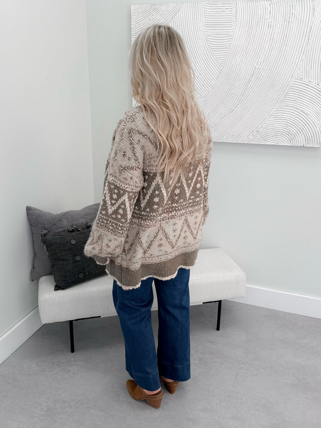 Winx Cardigan in Mocha